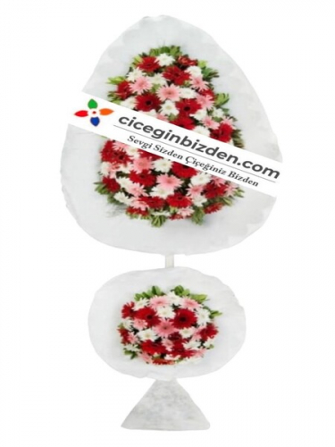 Renkli Gerbera Düğün Sepeti