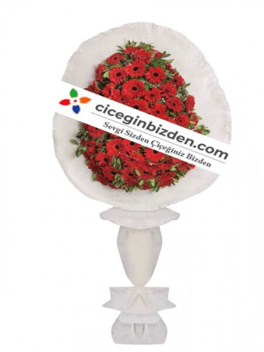 Tek Kat Kırmızı Gerbera Sepetim