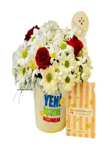 Seramikte Papatya ve Güller